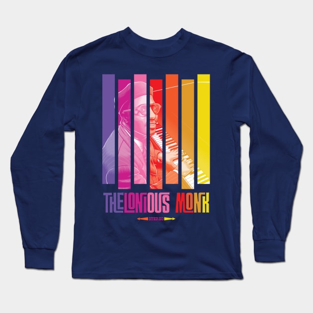 Thelonious Monk Long Sleeve T-Shirt by Thisisblase